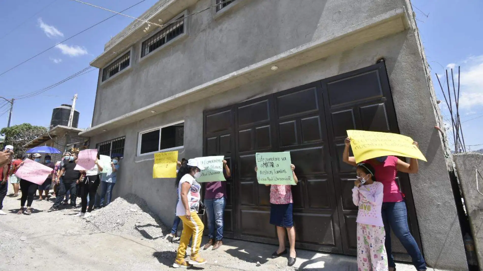 protestan colonos